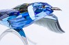 Blue Roller, Paradise Bird, Turquoise by Swarovski Crystal
