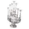 7 Arm Silver Candle Holder