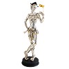 Silver Columbine Woman Statue