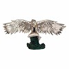 Fishing Bald Eagle Statue by Dargenta