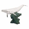 Silver Blue Whale Statue