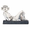 Small Silver Chac Mool Statue