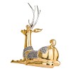 Gold Thai Deer Statue - Great Sambar Deer