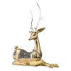 Young Mother Thai Gold Deer Statue
