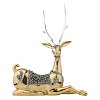 Young Mother Thai Gold Deer Statue