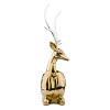 Young Mother Thai Gold Deer Statue by Dargenta