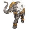 Silver Indian Elephant Statue by Dargenta
