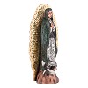 Silver Virgin Of Guadalupe 24K Gold Solar Rays