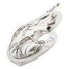 Frida's Brush Strokes Silver Sculpture