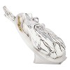 Frida's Brush Strokes Silver Sculpture by Dargenta
