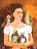 Me and My Parrots, Frida - Low Relief