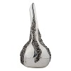Elong Silver Flower Vase
