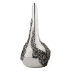 Elong Silver Flower Vase