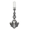 Triad Column Silver Candle Holder by Dargenta