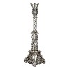 Corinthian Silver Candle Holder