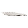 Tropical Leaf Silver Fruit Bowl Medium