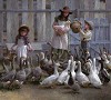 Feeding The Geese Artist Proof