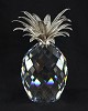 Giant Pineapple with rhodium leaf top