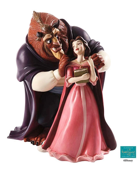 WDCC Disney Classics Beast & Belle She Didn't Shudder At My Paw