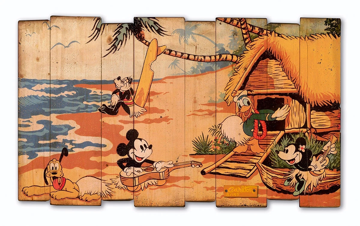 ディズニー Disney Fine Art トレヴァー・カールトン Trevor Carlton - Red White And Blue Jeans Disney Fine Art | eBay
