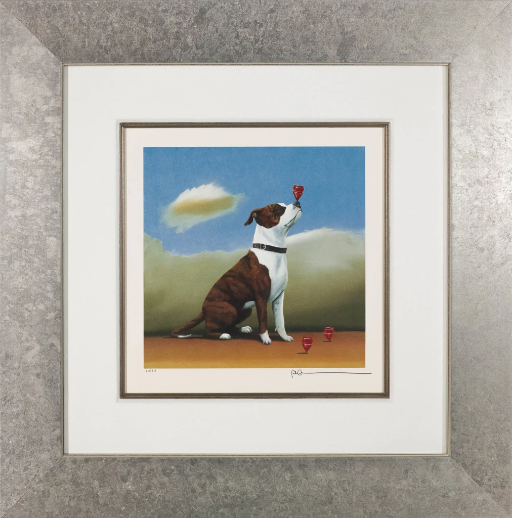 Robert Deyber-Top Dog Framed