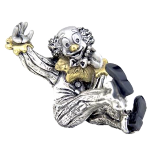 Dargenta-Silver Clown Figurine