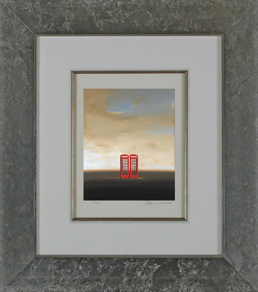 Robert Deyber-Too Close To Call Framed