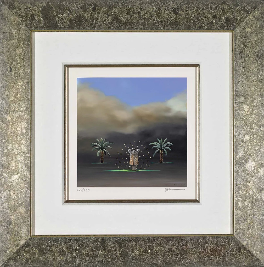Robert Deyber-Going Bananas Framed
