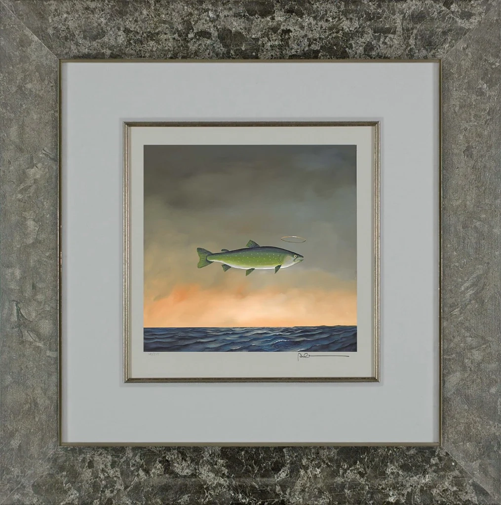 Robert Deyber-Holy Mackerel Framed