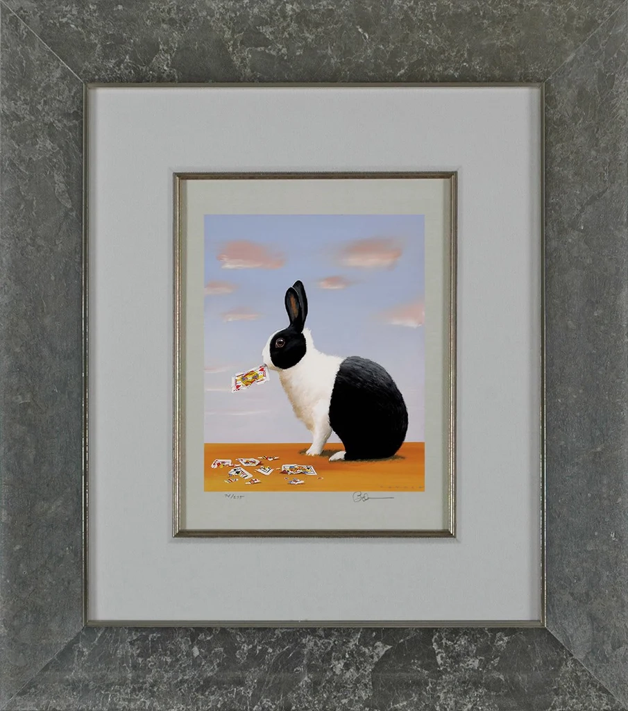Robert Deyber-Jack Rabbit Framed