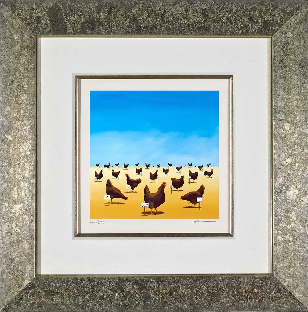 Robert Deyber-The Pecking Order Framed