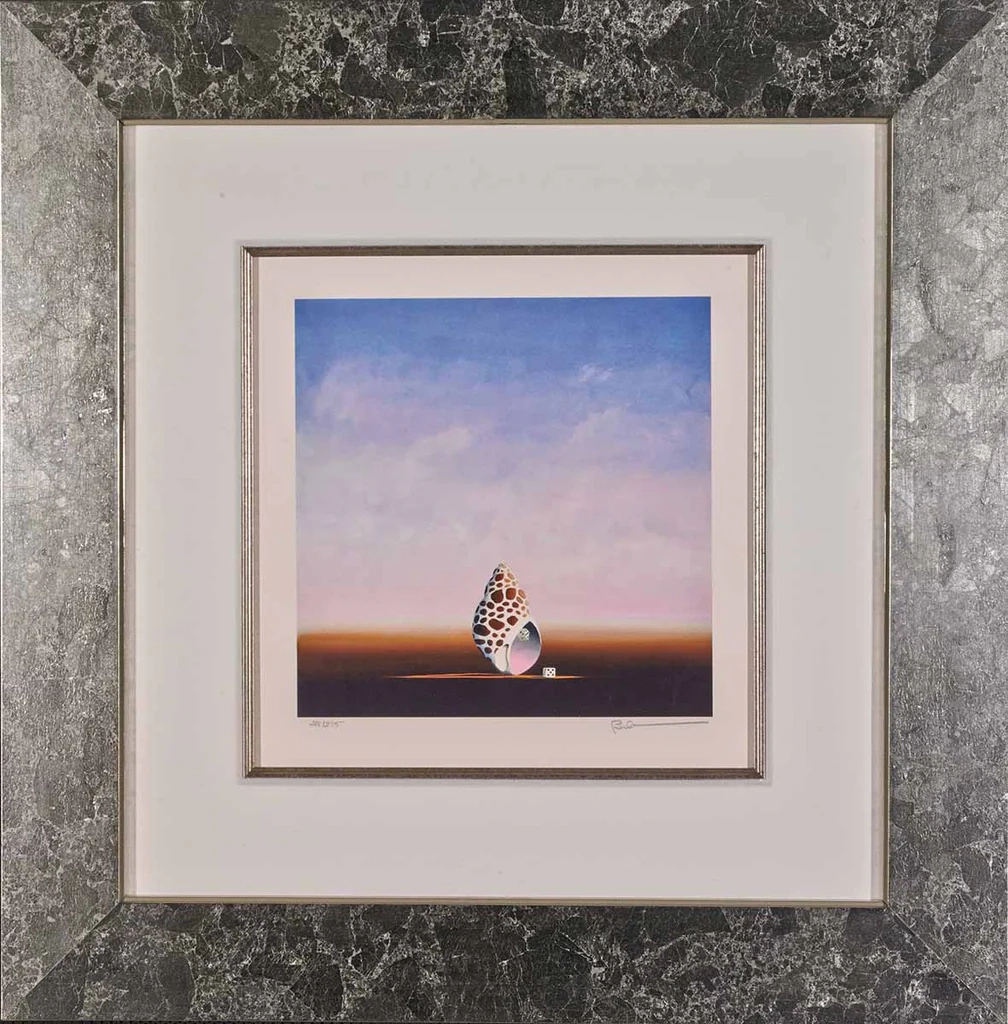 Robert Deyber-The Shell Game Framed