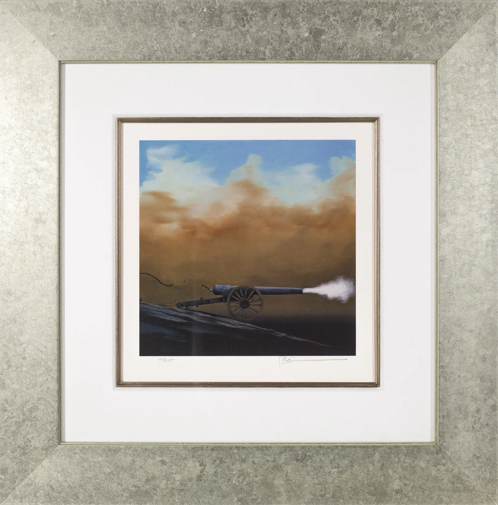 Robert Deyber-Loose Cannon Framed
