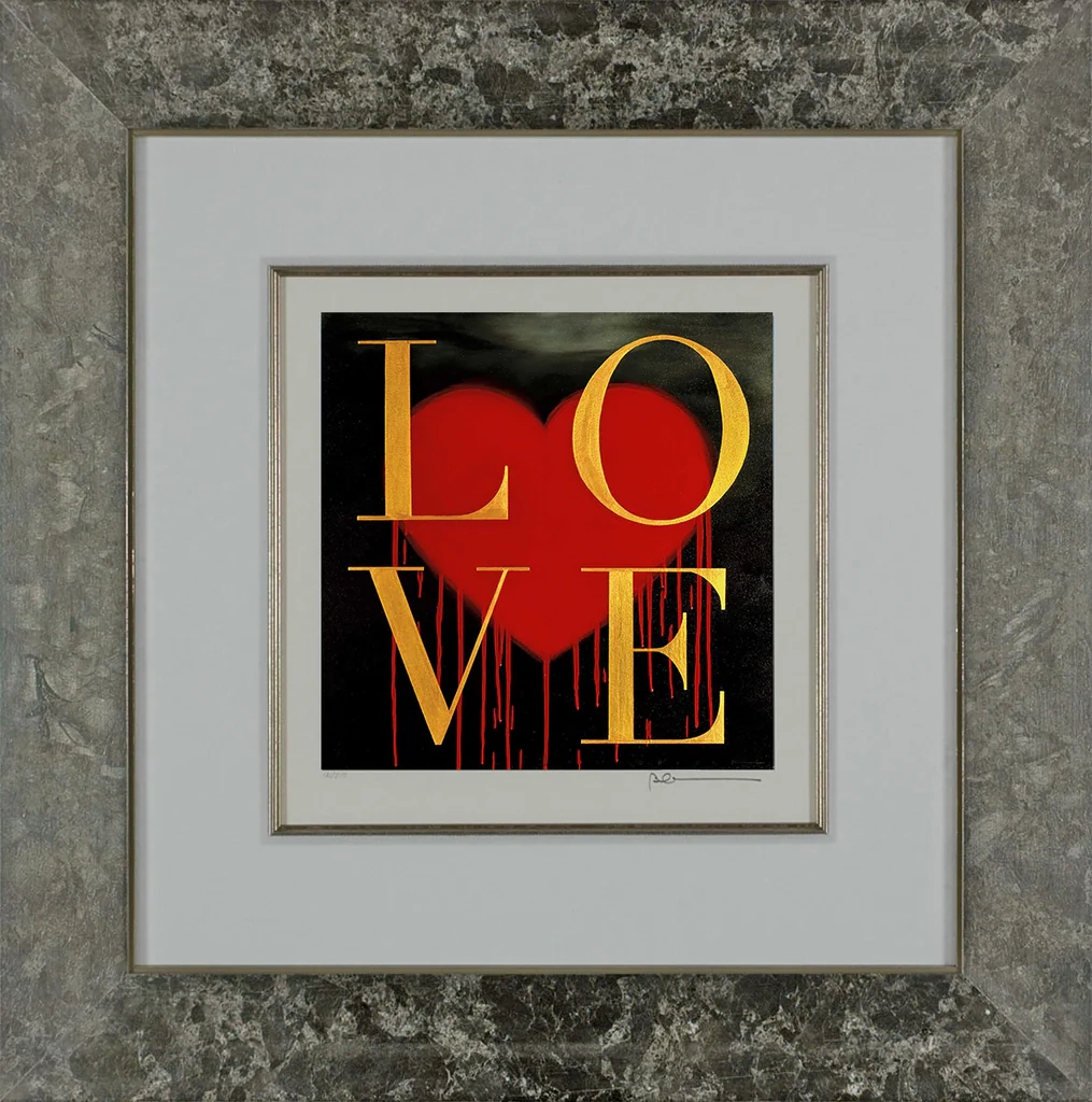 Robert Deyber-LOVE Framed