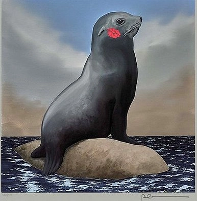 Robert Deyber-Seal With a Kiss