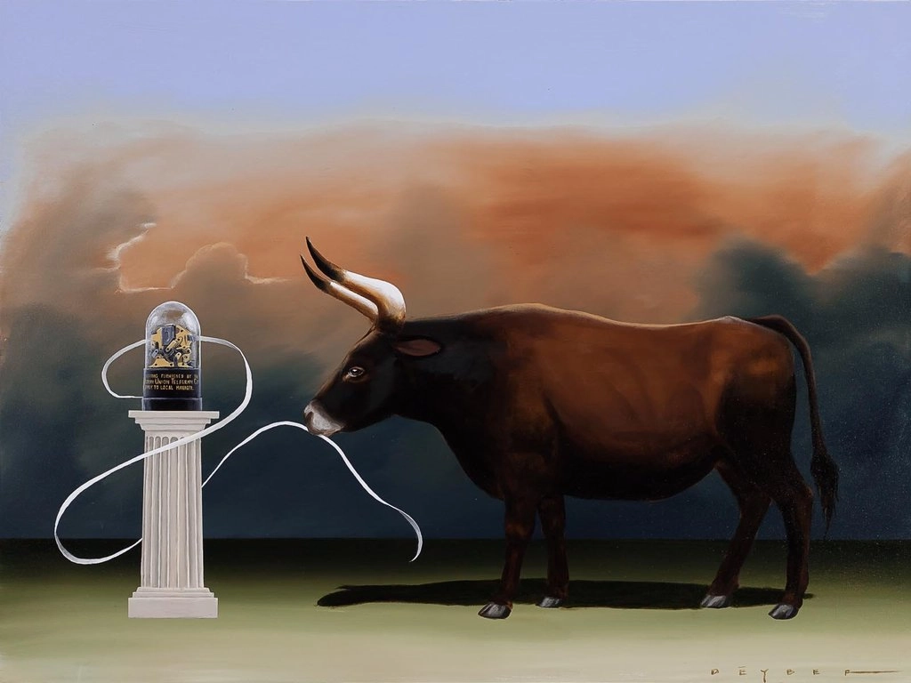 Robert Deyber-Bull Market IV Ticker Tape