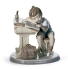 Lladro - Sleepy Scholar