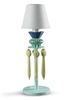 Lladro Lighting - Belle de Nuit Lithophane Lamps with Tears Green