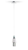 Lladro Lighting - Belle de Nuit Ceiling Lamp with Lithophane Black