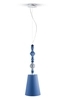Lladro Lighting - Belle de Nuit Ceiling Lamp II Blue