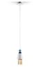 Lladro Lighting - Belle de Nuit Ceiling Lamp with Lithophane and Tears Multicolor