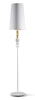 Lladro Lighting - Belle de Nuit Floor Lamp I Golden Luster