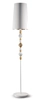 Lladro Lighting - Belle de Nuit Floor Lamp II Golden Luster