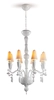 Lladro Lighting - Ivy and Seed 8 Lights Chandelier White