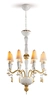 Lladro Lighting - Ivy and Seed 8 Lights Chandelier Golden Luster