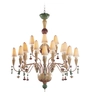 Lladro Lighting - Ivy and Seed 20 Lights Chandelier Medium Model Spices