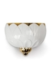 Lladro Lighting - Ivy & Seed Wall Sconce White and Gold