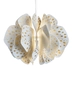 Lladro Lighting - Nightbloom Hanging Lamp 60cm White & gold