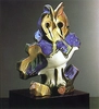 Lladro - Owl (blue) Le400 1986-88