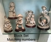 Giuseppe Armani - Gullivers Children Terra Cotta Matched Set (Rare)